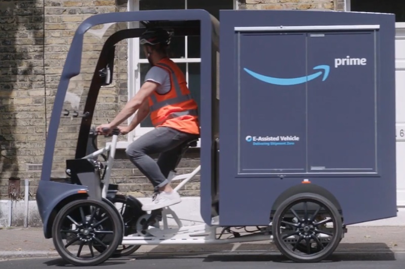 Amazon aiming for a million e cargo bike deliveries a year from